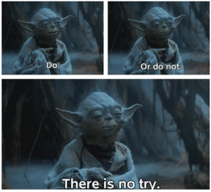 Wisdom dispensed by Master Yoda