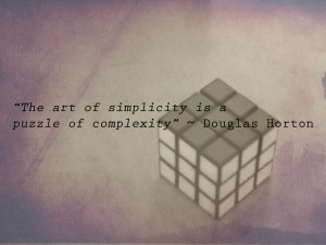 favorite quotes of all-time, I mixed it with my love for rubik's cubes ...