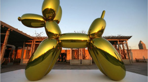 Jeff Koons Balloon Dog (Yellow)