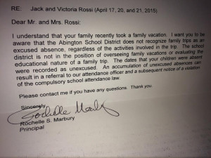 ... vacation may be ‘violation’ of compulsory school attendance law