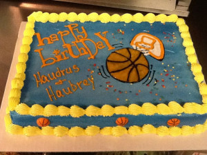 DQ cakes...Dairy Queen...Basketball