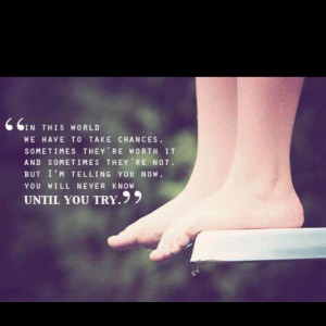 You never know until you try!!;)