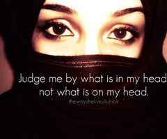 Islamic Thinking - Judge me by what is in my head, not what is on my ...
