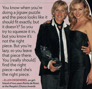 love Ellen, and I love this quote.