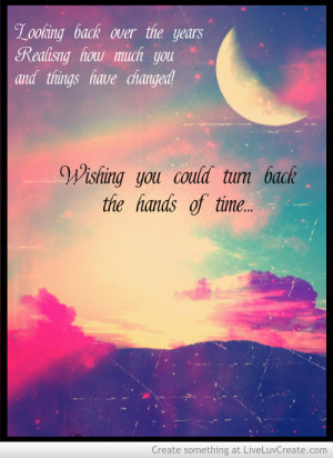 Change Turn Back Time