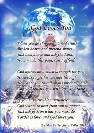 God's+Love+Poem+for+Women | GOD LOVES YOU - Spiritual Poetry and ...