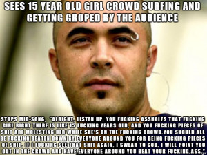 Good guy Aaron Lewis (Staind Frontman) - 10/10 would help beat ...