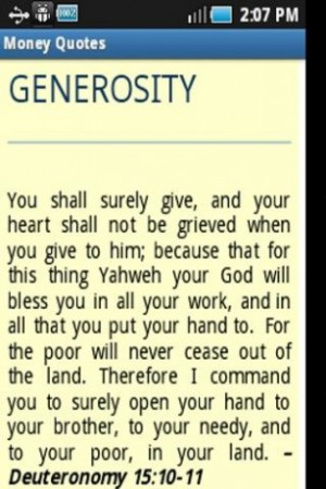 View bigger - Money Quotes from Bible Verses for Android screenshot