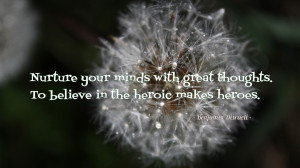 Nurture Your Minds With Great Thoughts HD wallpapers