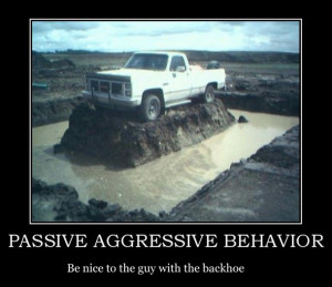 passive aggressive behavior