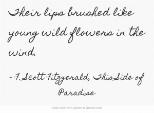 Scott Fitzgerald, This Side of Paradise