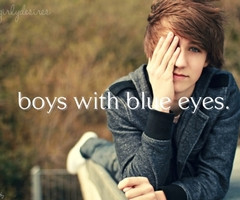Boys With Blue Eyes Quotes