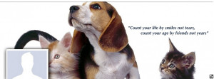 Facebook Cover Photo Animal Friendship Quote large high resolution ...