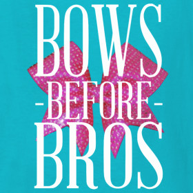 Design ~ Bows before Bros kids t shirt