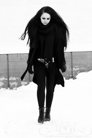 Through the Looking Glass Goth Hairs, Styles Goth, Long Black Hairs ...