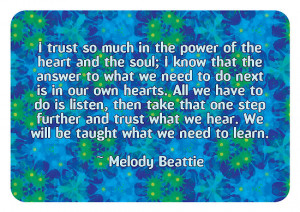 Dooda Creations › Portfolio › Melody Beattie Quote