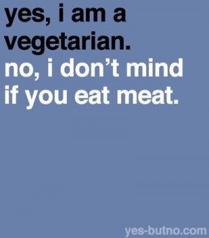 Vegetarian & tolerant