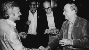 ... Ingmar Bergman’s hand at the National Film Theatre in London in 1982