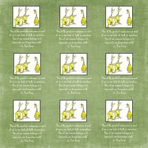 The Sneetches - Girls Camp Devotional or Young Women Handout