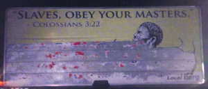 Look, A Negro! My body was returned spread eagled, disjointed, re-done ...