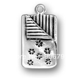 ... fashion cheap antique silver slumber party sleeping bag jewelry charm