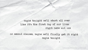 Maybe Tonight- The Summer Set