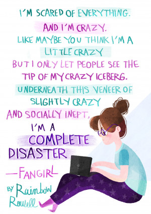 brand of loser) if they would like to read Fangirl by Rainbow Rowell ...
