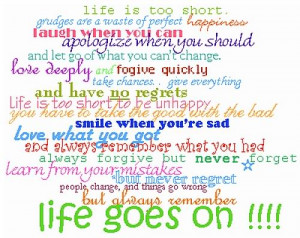 Life Goes On.