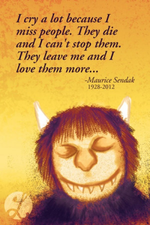 great author that will be remembered. #wherethewildthingsare # ...