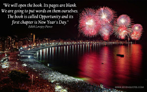 ... is called Opportunity and its first chapter is New Year’s Day