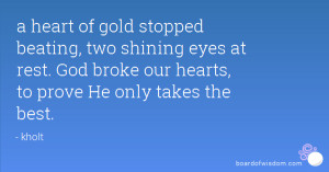 Heart of Gold Quotes