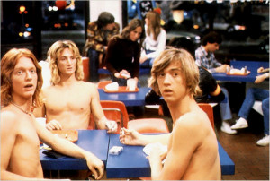 ... Stoltz, Sean Penn and Anthony Edwards in Fast Times at Ridgemont High