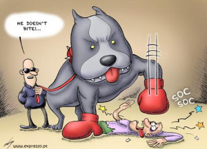 Cartoon: Dangerous dog breeds (medium) by rodrigo tagged dangerous,dog ...