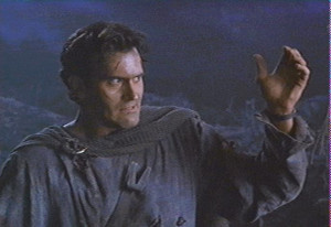 Klaatu Barada Nikto scene - Army of Darkness. This and the skeleton ...