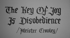 Aleister Crowley by Guenieviere