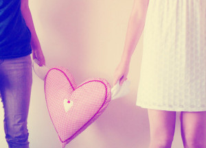 bff, boy, girl, heart, love, pastel, photography, pink, vintage