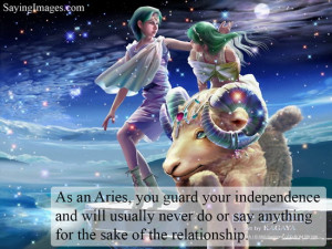 Aries quote