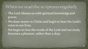 Lds Scripture Quotes Of the scriptures and had