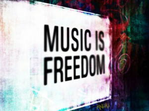 cute, music freedom, music lvr, quote, quotes
