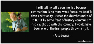 Nah. You'd have been fine Pete. Catholics, Jews, genuine labor leaders ...
