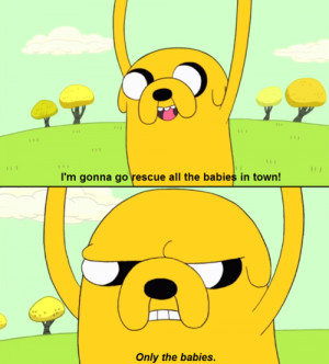 funny cartoon screencap adventure time only the babies