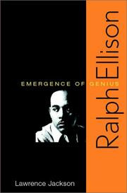 RALPH ELLISON by Lawrence Jackson