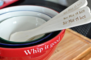 Whip it good + Sir Mix A Lot Spoons - cute gift ideas Personalize ...