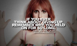 ... notes tagged as hayley williams hayley williams quotes quotes quote