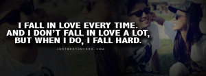 Click to view i fall inlove everytime facebook cover photo