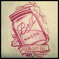 ideal mason jar tattoo//google image search All except the moonshine ...