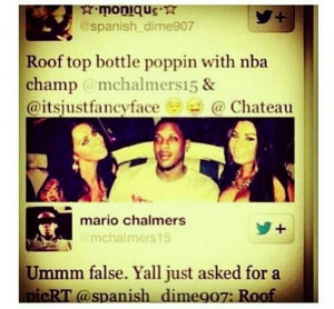 ... Puts Twodels In Their Place for Lying Bottle Poppin Tweet (Photo