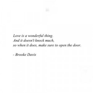 ... Quotes Love, Oth Love Quotes, Brooke Davis Quotes, One Tree Hill Quote