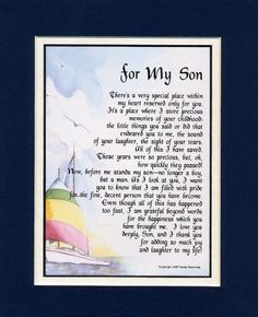 ... can't believe that you are going to be 21! This says so much.. More