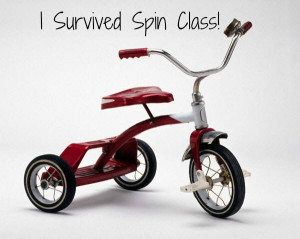... went to a fitness class. Not just any class. I went Spin class